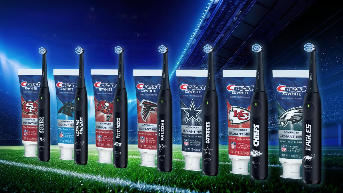 Packaging Development Rnd Oral-B and Crest Launch NFL-Branded Oral Care Products | Inside Dental ...
